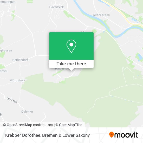 Krebber Dorothee map
