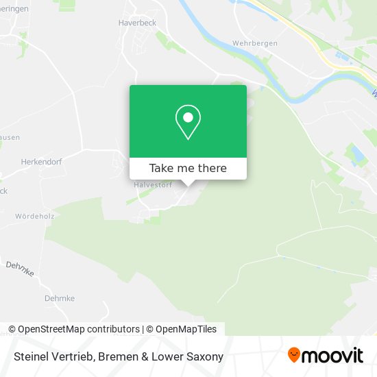 Steinel Vertrieb map