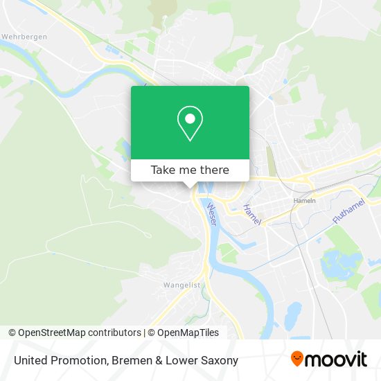 United Promotion map