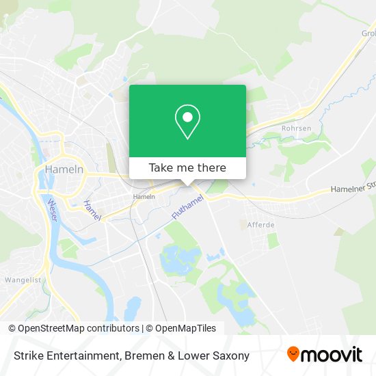 Strike Entertainment map