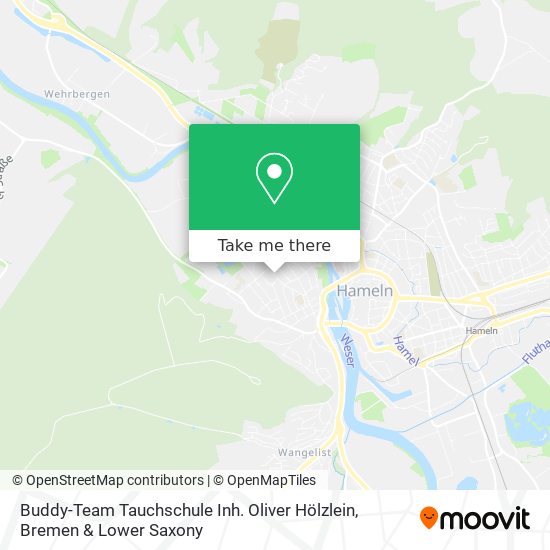 Buddy-Team Tauchschule Inh. Oliver Hölzlein map