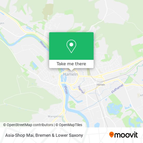Asia-Shop Mai map