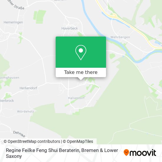 Regine Feilke Feng Shui Beraterin map