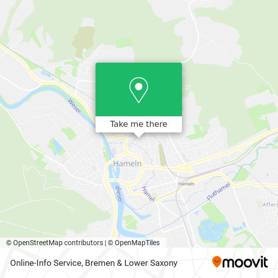 Online-Info Service map
