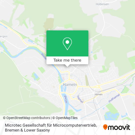 Microtec Gesellschaft für Microcomputervertrieb map