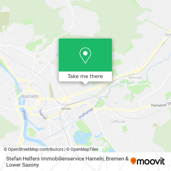 Карта Stefan Helfers Immobilienservice Hameln