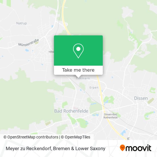 Meyer zu Reckendorf map