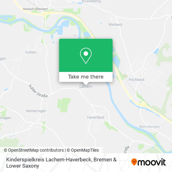 Карта Kinderspielkreis Lachem-Haverbeck