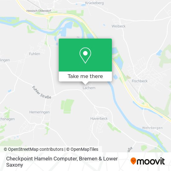 Checkpoint Hameln Computer map