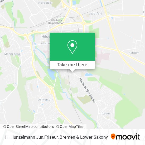 H. Hunzelmann Jun.Friseur map