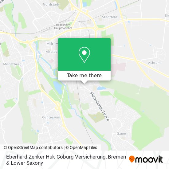 Eberhard Zenker Huk-Coburg Versicherung map