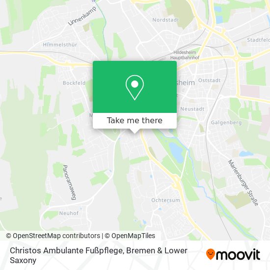 Christos Ambulante Fußpflege map