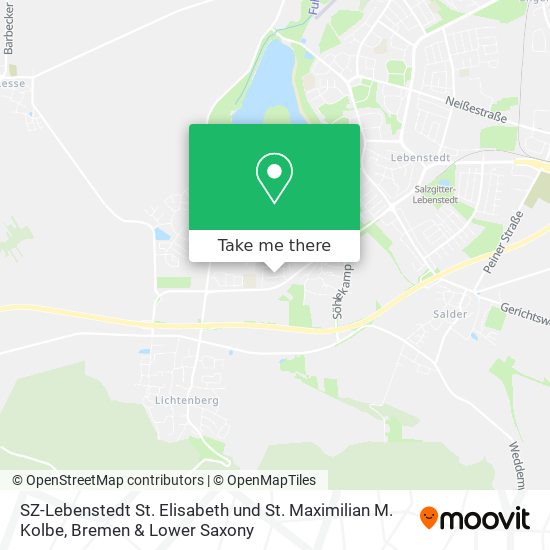 SZ-Lebenstedt St. Elisabeth und St. Maximilian M. Kolbe map