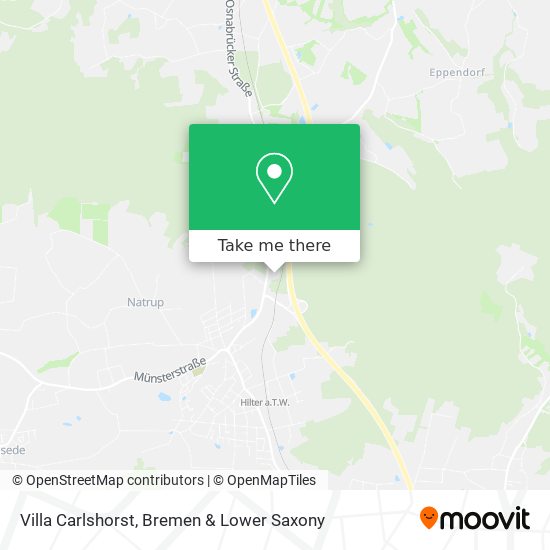 Villa Carlshorst map