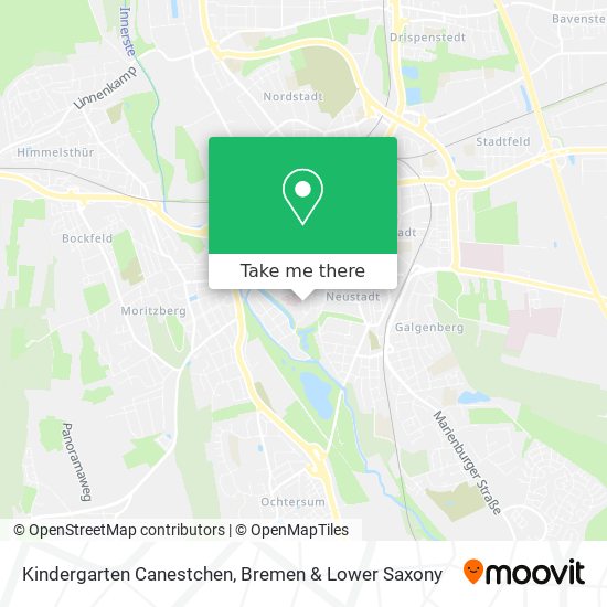 Kindergarten Canestchen map