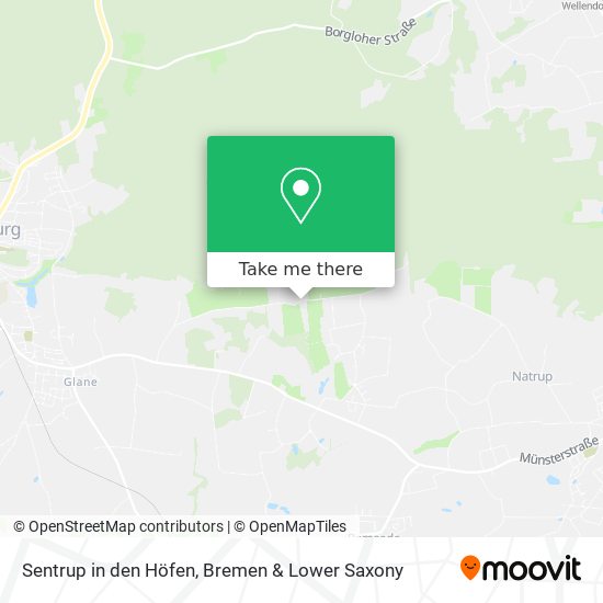 Sentrup in den Höfen map
