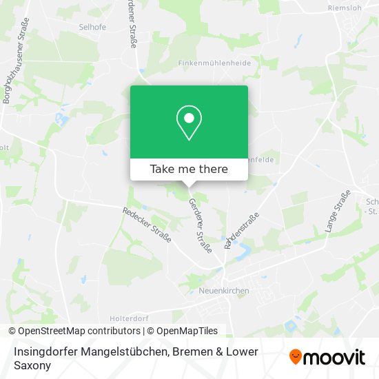 Insingdorfer Mangelstübchen map