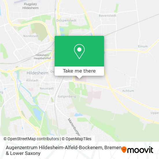 Augenzentrum Hildesheim-Alfeld-Bockenem map