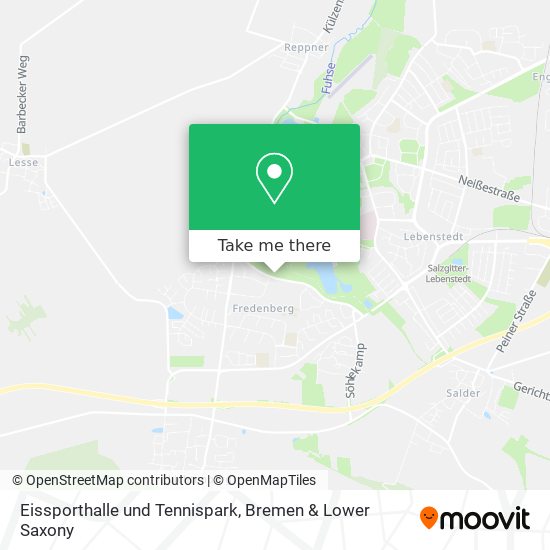 Eissporthalle und Tennispark map