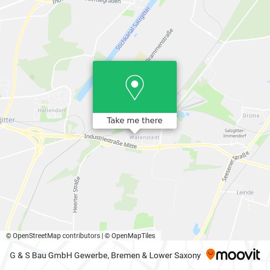 G & S Bau GmbH Gewerbe map