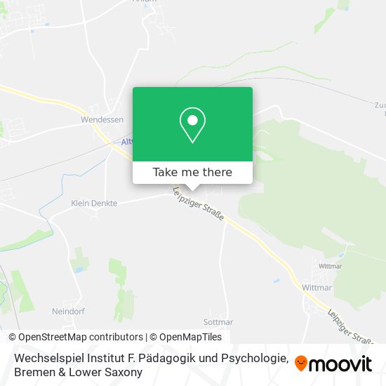 Wechselspiel Institut F. Pädagogik und Psychologie map