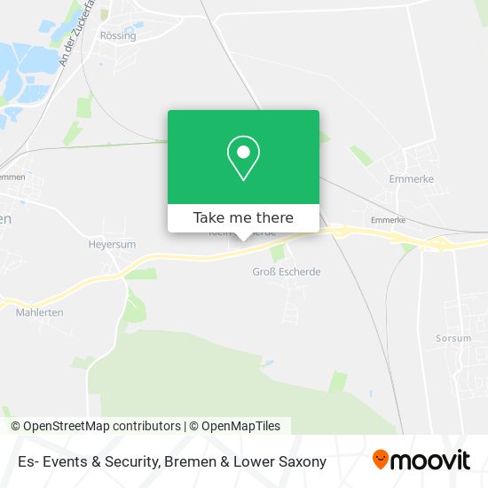 Es- Events & Security map
