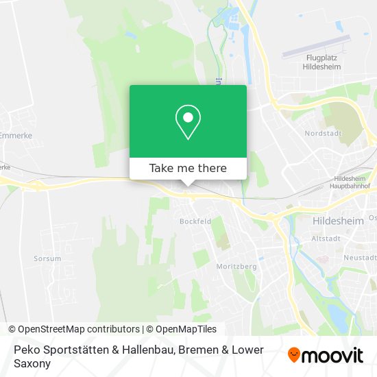 Peko Sportstätten & Hallenbau map