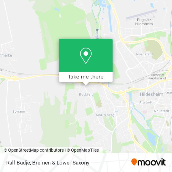 Ralf Bädje map