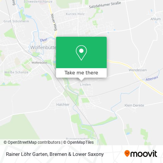 Rainer Löhr Garten map