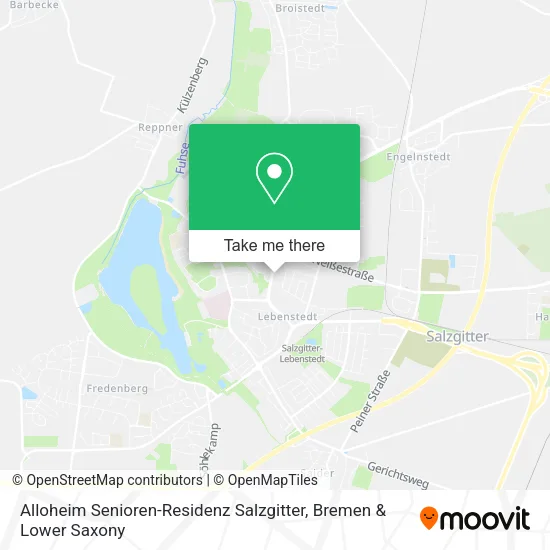 Карта Alloheim Senioren-Residenz Salzgitter