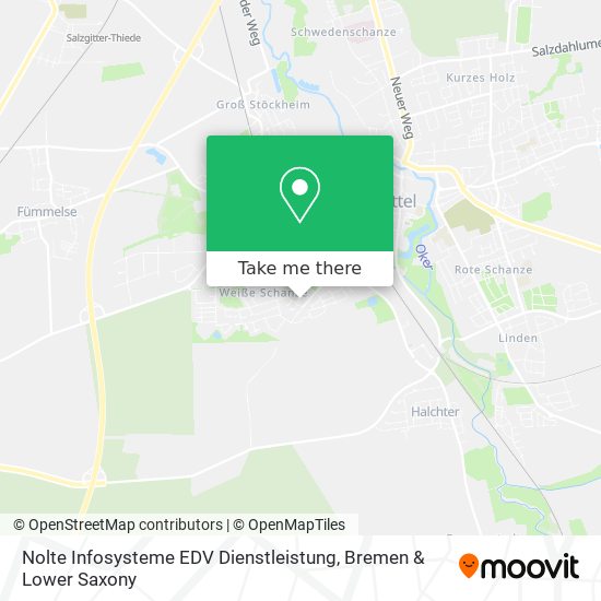 Nolte Infosysteme EDV Dienstleistung map