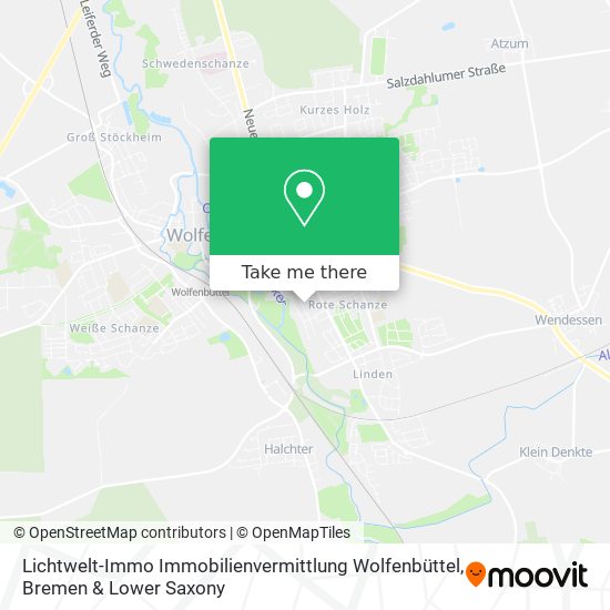 Lichtwelt-Immo Immobilienvermittlung Wolfenbüttel map