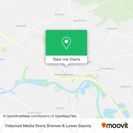 Videotaxi Media Store map