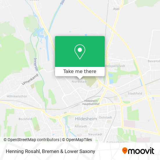 Henning Rosahl map