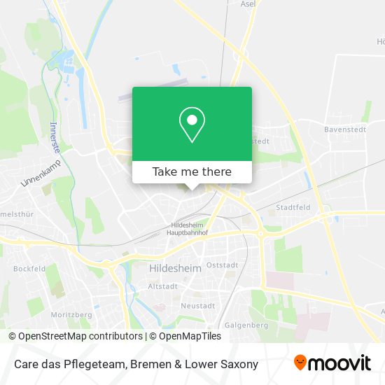 Care das Pflegeteam map