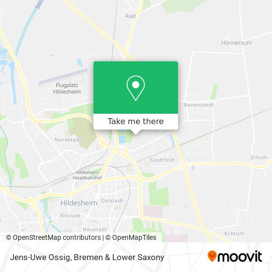 Jens-Uwe Ossig map