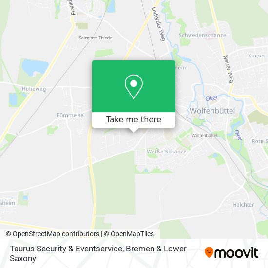 Taurus Security & Eventservice map