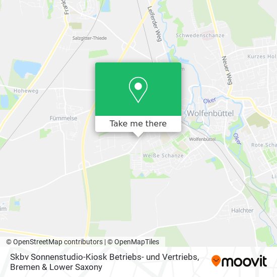 Skbv Sonnenstudio-Kiosk Betriebs- und Vertriebs map