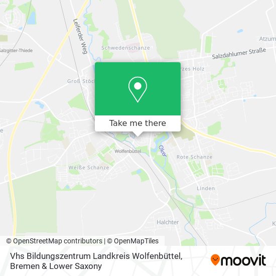 Vhs Bildungszentrum Landkreis Wolfenbüttel map