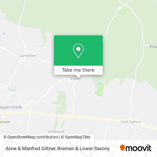 Anne & Manfred Giltner map