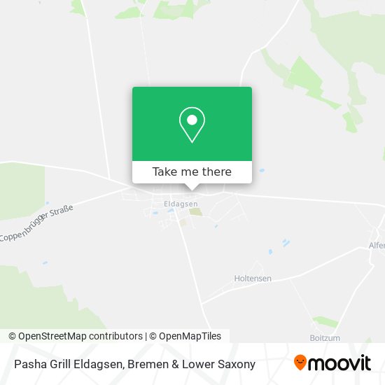 Pasha Grill Eldagsen map