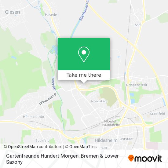 Gartenfreunde Hundert Morgen map
