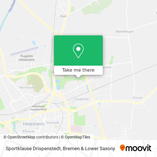 Sportklause Drispenstedt map