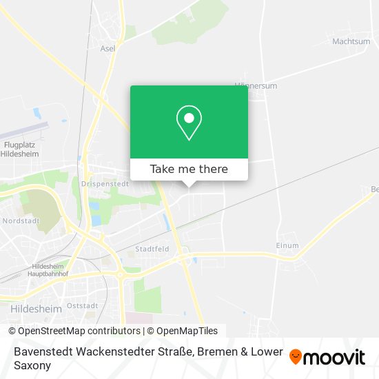 Bavenstedt Wackenstedter Straße map