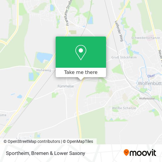Sportheim map