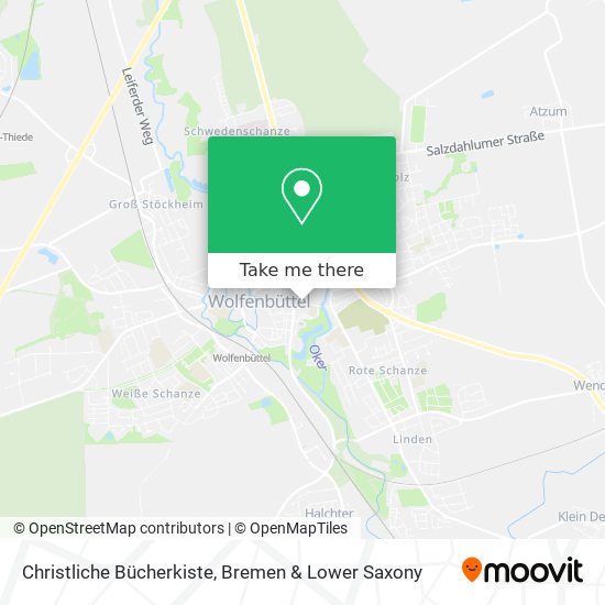 Christliche Bücherkiste map