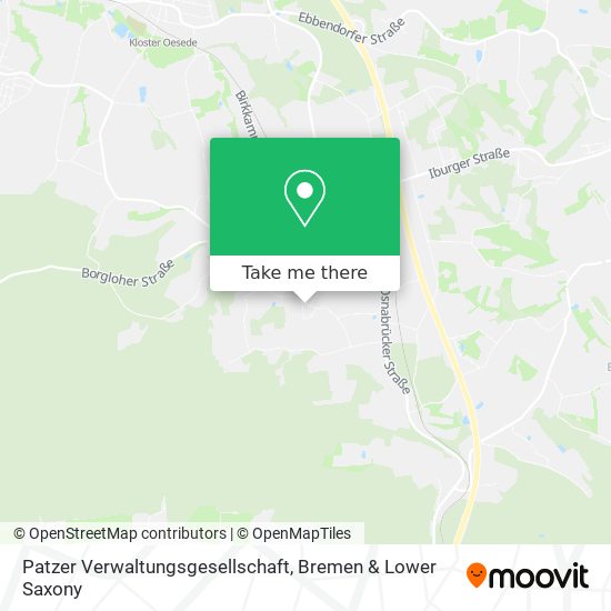 Patzer Verwaltungsgesellschaft map