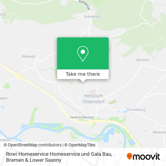 Rowi Homeservice Homeservice und Gala Bau map