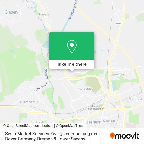 Swep Market Services Zweigniederlassung der Dover Germany map