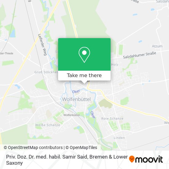 Priv. Doz. Dr. med. habil. Samir Said map